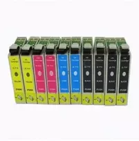 Epson T0711 T0712 T0713 T0714 rašalinė kasetė Dore suderinama multipaketas 10 vnt