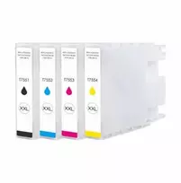 Epson T7551 T7552 T7553 T7554 rašalinės kasetės Dore suderinamos komplektas 4 vnt