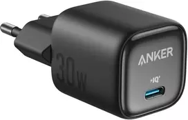 ANKER Charger 30W kompaktes GaN Schnellladeger�t 1x USB-C juodas