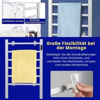 Promotions Elektrinis rankšluosčių šildytuvas, 54x35x91 cm, aliuminis