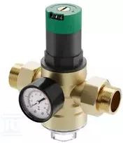 USTM 1 colio slėgio reduktorius su manometru ir filtru.