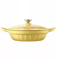 Mellow Yellow BUYDEEM emaliuoti ketaus indai 3,3 l, modelis CP581, spalva Mellow Geltona