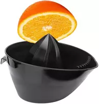 Didelė citrusinių vaisių sulčiaspaudė su rankena / sulčiaspaudė juoda