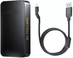Lamzu 8K Hz Dongle Pelės Adapteris