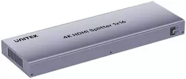 „Unitek“ HDMI skirstytuvas 4K 1 įvestis 16 išėjimų 4K@30Hz