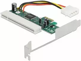 Delock Riser Karte PCI Express x1 zu 1 x PCI 32 Bit 5 V Slot Asmedia