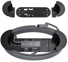 Spacetronik 2 viename Ethernet kabelio laikiklis ir Ethernet adapteris