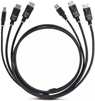 StarTech DDU1226-KVM-CABLE/1.8M DVIGUBAS DP/USB KVM KABELIS