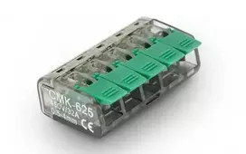 Elektro Plast 39.625 Greito sujungimo jungtis su svirtimi 5x0.5-4mm2 CMK-625 39.625 /50vnt./