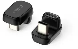 Tech-Protect Ultraboost AA04 USB-C Angled Adapteris - Juodas
