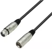 Adam Hall K3MMF0300 - Mikrofoninis kabelis XLR male 3-pin to XLR female 3-pin 3 m