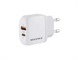 Įkroviklis USB-C/USB 240V WAYME 20W
