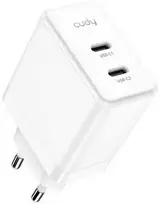 Sieninis įkroviklis Cudy CH40_EU (2x USB-C, 40W)