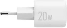 ANKER įkroviklis 20W kompaktiškas GaN įkroviklis PD 1x USB-C baltas