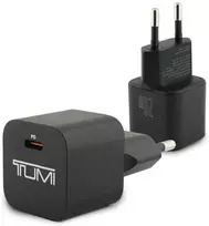 Laidinis įkroviklis TUMI Smart Power 20W USB-C juodos spalvos