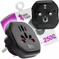 Adapteris kelioninis Spacetronik SR104 UK/US/AU 2500W