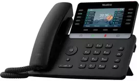 Yealink -SIP-T74U, IP telefonas, juodas, laidinis ir belaidis ragelis, stalinis, 1000 įrašų, Yealink įrenginių valdymo platforma
