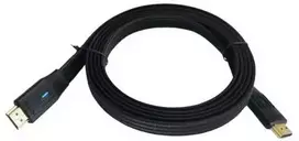Tb Print TB Kabelis HDMI v 2.1 płaski 3m juoda