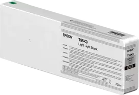 Epson T55K9 (C13T55K900) Rašalinė kasetė, Light Light Juodas