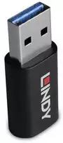 Lindy Adapteris - USB 2.0 Type A M/F į C F, PVC Korpusas, Nikelio Danga
