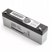 SSB SB 2.3-12 12V 2.3Ah F1 AGM akumuliatorius, nereikalaujantis priežiūros