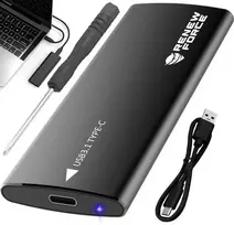 Dėklas diskui M.2 SATA NGFF USB 3.1 su USB-C jungtimi