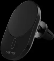 CANYON automobilinis įkroviklis OnGrip 105 15W Qi2 belaidis Juodas