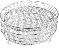 ATL Kepimo stovas karšto oro gruzdintuvei su 3 padėklais, 20 cm