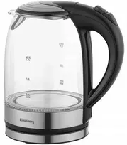Virdulys, Elektrinis virdulys, stiklinis, su LED, 1,7 l, Klausberg, kb-7886