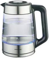 Virdulys, Elektrinis virdulys, stiklinis, su LED, 1,7 l, Klausberg, kb-7888