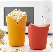 Vaflinė Sulankstomi silikoniniai spragėsių gaminimo prietaisai Popbox InnovaGoods (2 Vnt.)