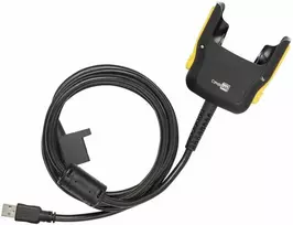 USB įkrovimo ir ryšio kabelis, skirtas Cipherlab 9700 duomenų terminalui / be maitinimo šaltinio / užsegamas
