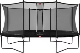 BERG Grand Favorit Regular 520 Juodas + apsauginis tinklas Comfort