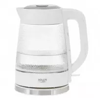AD 1306 stiklinis elektrinis virdulys | 1,8 l talpa | LED foninis apšvietimas