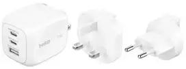 Belkin BOOST Charge 70W įkroviklis, 2xUSB-C, PD, 1xUSB-A, wh.WCH018hqWH