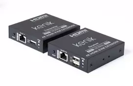 HDMI ilgintuvas Kenik KG-EX70HDMI-P/U/4K6 vaizdo įrašas + pelė per susuktą porą