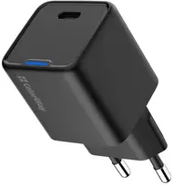 ColorWay 1x USB-C/ mains charger/ GaN/ PD/ PPS/ 25W/ Juodas