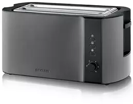Skrudintuvas Severin Severin AT 9341 Dark Inox Langschlitztoaster