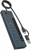 „Raidsonic Icy Box“ USB šakotuvas, 11 viename, USB-C šakotuvas, USB 3.2 Gen 2 PD | IB-HUB1742CR-C2PD