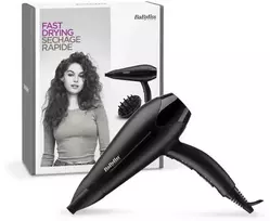 Galingas ir lengvas Babyliss plaukų džiovintuvas – 2100 W namams ir kelionėms.