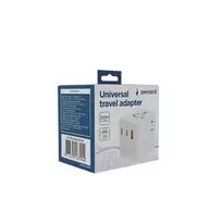 „Gembird“ universalus kelioninis maitinimo adapteris | TPA-1A2C20-01-W | 20 W | Kelionių adapteris