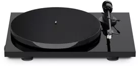 Patefonas Pro-Ject E1 BT su Audio-Technica AT3600L galvute, priešstiprintuviu ir Bluetooth, juodas