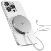 Epico UltraBase Qi2 Mag+ Charging Pad EO50 - Sidabrinis