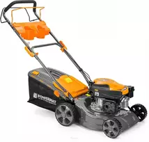 Benzininė vejapjovė su savaeige pavara, 5 HP, 40L krepšys, namų sodui, efektyvus žolės pjovimas, mulčiavimo funkcija