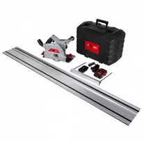 Akumuliatorinis panardinamas pjūklas, su 1500 mm kreipiamąja liniuote, 20V akumuliatorinis, nešiojamas diskinis pjūklas, bėginio pjūklo rinkinys