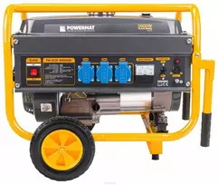 Nešiojamas generatorius, 3000W, 230V/12V, AVR įtampos stabilizatorius, sodui, statyboms, avarinis maitinimas, benzininis generatorius
