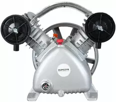 Stūmoklinis oro kompresorius dirbtuvėms, 10 barų slėgis, 350 l/min našumas, 50-150L bako suderinamumas, alyva tepamas kompresorius