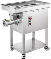 Komercinė elektrinė mėsmale 10 kg/min, 2200 W, nerūdijančio plieno, dešrų kimštuvas, galingas mėsmaltuvas, pramoninis