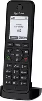 FRITZ! AVM Fon M3, DECT telefonas, belaidis ragelis, garsiakalbis, 300 įrašų, skambinančiojo ID, juodas