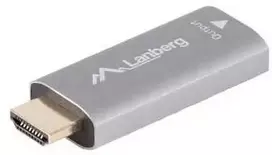 Lanberg Adapteris hdmi(m)-displayport(f)4k sidabrinė